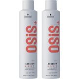 Nacario Schwarzkopf Osis Session Exsion Saç Spreyi, 300 Ml, 2'li Set
