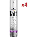 Nacario Schwarzkopf Taft Classic Saç Spreyi, Tutuş & Koruma, Extra Güçlü, 4'lü Set