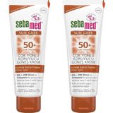 Nacario Sebamed Sun Care Uva/uvb Filtresi ve E Vitamini Üçlü Yüksek Koruma Güneş Kremi 50 Spf 50 ml Set - 2 Adet