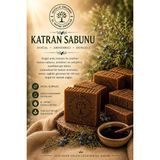 Nacario Secille Organic Soğuk Döküm Ardıç Katranı Sabunu 120G-EL Yapımı Doğal Sabun-Secille Organic Juniper Tar Soap 120G Cold Process Handmade Natural Soap