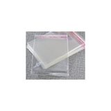 Nacario Şeffaf Bantlı Jelatin - Yapışkanlı Poşet - 1000 Adet Opp 10 cm x 15 Cm.