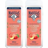 Nacario Şeftali ve Nektarin Duş Jeli 400ML x 2 Adet