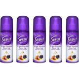 Nacario Sesu Sir Ağda Temizleyici Bakım Yağı Böğürtlen & Badem 5X150ML
