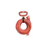 Nacario Seyyar Uzatma Kablosu - 3x1.5mm² Kalın Kablo Kesiti, IP44 Su ve Toz Korumalı Bylion Dış Mekan Uzatma Kablosu, Yüksek Görünürlüklü Turuncu (10M / 20M Seçenekli) (20 Metre)