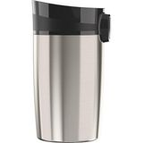 Nacario Sigg Miracle Brushed Termos Kupa (0,27 L), Zararlı Madde Içermeyen ve Yalıtımlı Kahve Kupası, Sızdırmaz Kahve Kupası, Paslanmaz Çelik Bardak, 1 Adet (Tekli Paket)