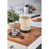 Nacario Sinbo SCM-2969 Türk Kahve Makinesi – Elektrikli Cezve, 5 Fincan Kapasite, 400 ml Su Kapasitesi,tabanı Paslanmaz Çelik, 700W, Krem