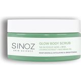 Nacario Sinoz Nemlendirici, Arındırıcı ve Aydınlatıcı Glow Vücut Peelingi%5 Glikolik Asit 200 gr