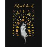 Nacario Sketchbook: Notebook For Drawing With Cat, Writing, Painting Or Sketching