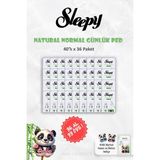 Nacario Sleepy 36 Al 33 Öde Natural Ultra Hassas Günlük Ped Normal 40 Adet ve Rosıe