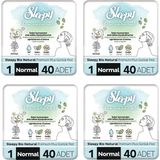 Nacario Sleepy Bio Natürel Premium Plus Günlük Ped 40 Li*4 Adet