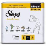 Nacario Sleepy Extra Kadın Pedi No: 3 Gece 7 Li