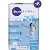 Nacario Sleepy Natural Günlük Ped Normal 8 x 40