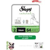 Nacario Sleepy Naturel Günlük Ped 64LÜ ve Rosıe