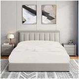 Nacario Soley 180X200 Lastikli Fitted Penye Çarşaf, Beyaz