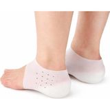 Nacario Sonavm 5 cm Gizli Topuk Çorabı Silikon Boy Uzatıcı Ayak Çorap