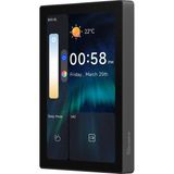 Nacario Sonoff Nspanel Pro 120 Akıllı Ev Kontrol Paneli, Zigbee Gateway'i Ev Güvenliği ile Entegre Edin, Enerji Kullanımını Izleme, Kameraları Görüntüleme, Termostat, Web'de Gezinme ile 4,7 Inç Geniş Ekran