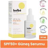 Nacario Spf 50+ Yüksek Korumalı Leke Karşıtı ve Günlük Güneş Serumu (Invisible Sun Fluid) Sun Drop - 30 ml