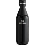 Nacario Stanley All Day Slim Soğuk Su Şişesi Termosu, 0.35 Litre, Siyah