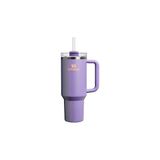 Nacario Stanley Quencher Pipetli Termos Bardak, 1.18 Litre, Parlak Lila (Periwinkle Shimmer) - Çok Renkli