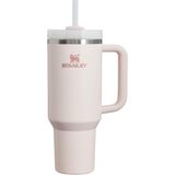 Nacario Stanley Quencher Pipetli Termos Bardak, Pembe Kuvars (Rose Quartz), 0.89 Litre