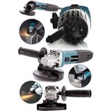 Nacario Steiner Alman 2600 W Professional 6 Kademe Devir Ayarlı Avuç Içi Taşlama Makinesi 125MM
