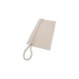 Nacario Stonehill Kanvas Kalem Çantası, 23X12 Cm, Bej, Fermuarlı