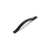 Nacario Sümbül Siyah Metal Mobilya Kulpu 224 mm Modern Mutfak Dolabı Çekmece Kolu Gardırop Kapa