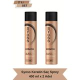 Nacario Syoss Keratin Saç Spreyi, 400 ml x 2 Adet, 3'ü 1 Arada 73325310631660