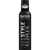 Nacario Syoss Style Plex Saç Köpüğü, 250 Ml, Şekil Verici, Güçlü Tutuş
