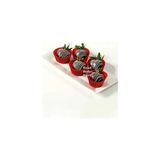 Nacario Takribi 200 Adet Küçük Boy Kırmızı Truff Çikolata Kağıdı, Muffin Kek Kalıbı, Lokum Kağıdı 35X20 mm Doğum Günü Parti Dekorasyonu Için
