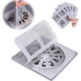 Nacario Tek Kullanımlık Duş Tahliye Saç Çıkarıcı Örgü Çıkartma 4 "* 4", Banyo, Mutfak, Küvet, Lavabo Için Saç Tahliye Çıkartması (Kare, 20 Adet)