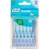 Nacario Tepe Blister X-Soft 0.6 mm - Mavi Diş Arayüz Fırçası (1x 8 Adet)