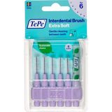 Nacario Tepe Blister X-Soft 0.6 mm Mor Diş Arayüz Fırçası (1 x 6 Adet)