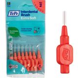Nacario Tepe Interdental Brush Extra x Soft Arayüz Fırçası Kırmızı 0.5 mm 8 Li
