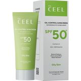 Nacario The Ceel Yağ Dengeleyici Mat Bitişli Güneş Kremi Spf 50+ 50 Ml, Yağlı ve Karma Ciltler Için Parlama Karşıtı Yüz Güneş Koruyucu, Niacinamide ve E Vitaminli Günlük Bakım