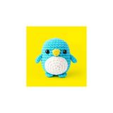 Nacario The Gookie Başlangıç Amigurumi Seti, Pedro Penguen Örgü Oyuncak, Tığ Işi El Yapım� - Çok Renkli