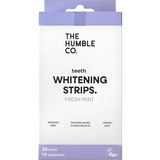 Nacario The Humble Co. Diş Beyazlatma Bandı Nane Teeth Whitening Strips - Fresh Mint (28 Strips) Peroksit Içermez –dişlere ve Diş Etlerine Karşı Nazik, Hidroksiapatit ile Güçlendirilmiş
