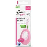 Nacario The Humble Co. - Humble Brush Baby Bebekler Için Alıştırma Diş Fırçası - Pembe