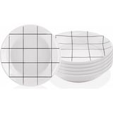 Nacario The Mia Daily Tunes Yemek Tabağı - 6lı Set 20 cm