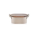 Nacario The Mia Prizma Ekmek Saklama Kabı Karamel 40X22X18 cm