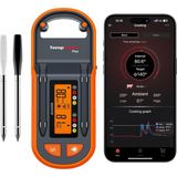 Nacario Thermopro TP972 Twin Tempspike Plus Mobil Uygulama ve Ekran Kontrollü, 182M Menzilli Çift Problu Tam Kablosuz Profesyonel Et Termometresi