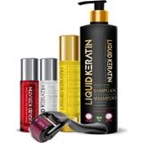 Nacario Titanyumlu Saç Gürleştiren Saç Çıkaran Saç Güçlendirici Keratin Bakım Seti