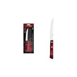 Nacario Tramontina Churrasco 21198/715 Biftek-Steak Bıçağı (6lı Blister)