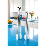 Nacario Transformacion 2 Boy Mutfak Maşası - Mangal Barbekü Maşası - Izgara Maşası 304 Paslanmaz Çelik 24 ve 36 Cm, 7430000721806