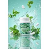 Nacario Tringle Nane Aromalı Draje SAKIZ60 G | Şekersiz Tatlandırıcılı Sakız| Ferah Nane Aromalı Pratik Draje Sakız | Günlük Kullanıma Uygun