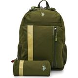 Nacario U.s. Polo Assn. U.s. Polo. Assn. Unisex Okul Çantası PLSET2436162,HAKI Tek Ebat