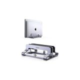 Nacario Ugreen Masa Için Dikey Dizüstü Bilgisayar Standı Çift Yuvalı Dizüstü Bilgisayar Standı Tutucu Ayarlanabilir Dock Alüminyum Masaüstü Standı MacBook Air Pro, Microsoft Surface Laptop 4, Lg Gram 17 ile