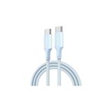 Nacario Ugreen Usb-C 100W 5A Qc Pd Örgülü Hızlı Şarj Kablosu, 1 Metre, Mavi, 65253