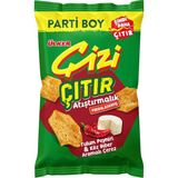 Nacario Ülker Çizi Çıtır Tulum Peyniri ve Köz Biber Parti Boy 160 Gram x 10
