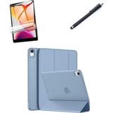 Nacario Undeplus iPad Air 3 / Pro 10.5" ile Uyumlu Kılıf Set Pu Deri Smart Tablet Kilifi Ekran Koruyucu + Kalem